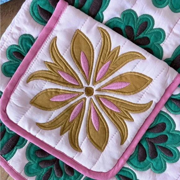 NWT Boden Women’s Fitzrovia Embroidered Jacket Size 6 Quilted Spring Coat Floral - Picture 9 of 16